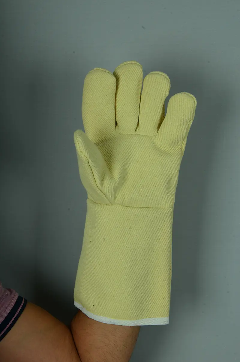Beş Parmak Isıya Dayanıklı Kevlar Eldiven - Görsel 2